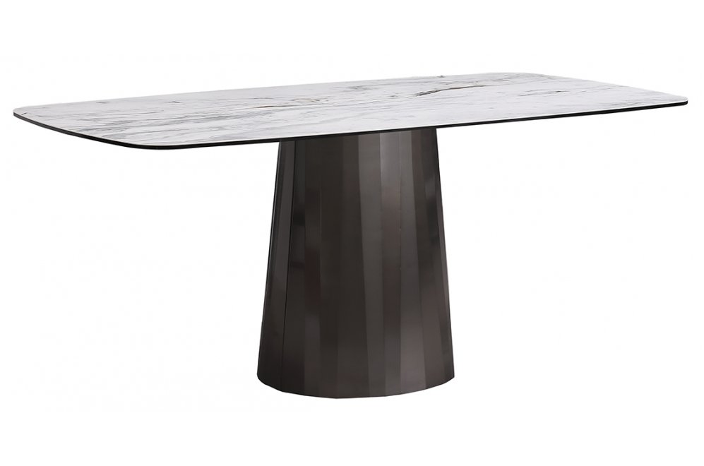 Керамический стол 57EL-91600 240х100х75 серый керамика