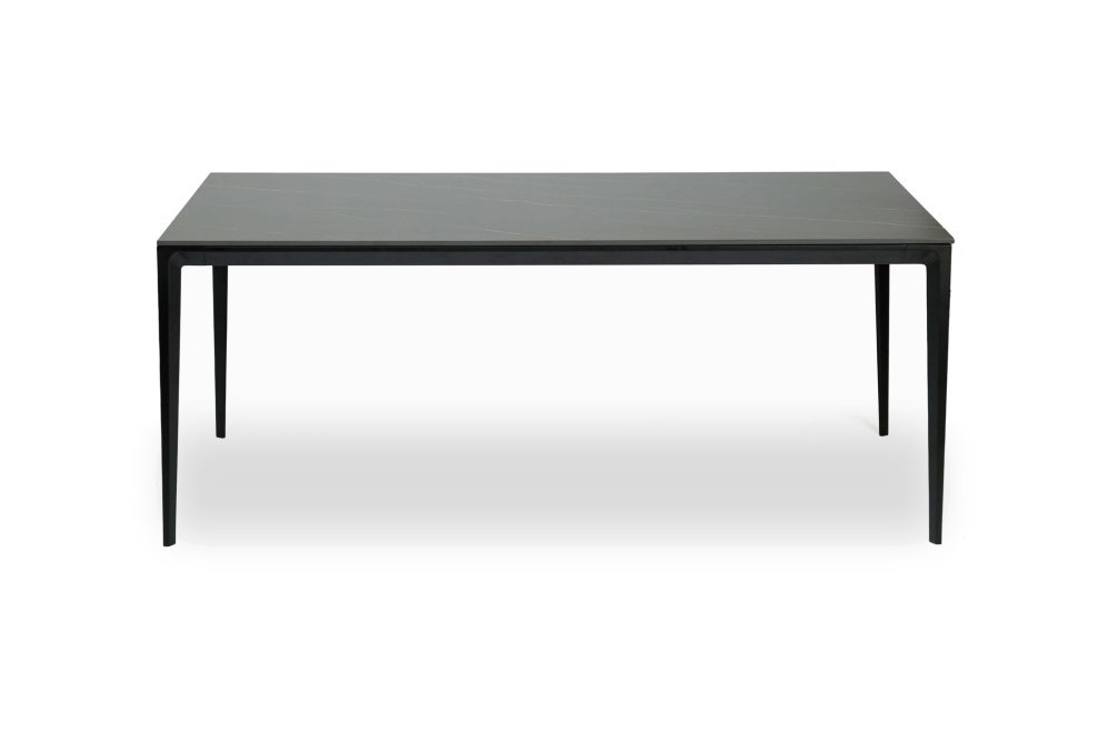 Керамический стол Kluger 180х90 черный