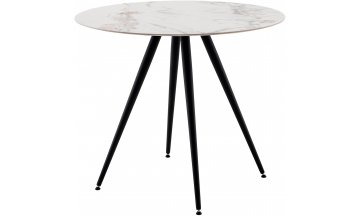 Керамический стол Мико круглый Ice Jade 800