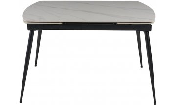 Керамический стол Техас WHITE MARBLE MATT 120