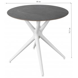 Керамический стол CA Bianca Pietra selvatica