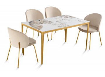 Керамический стол Берск 140х80х75