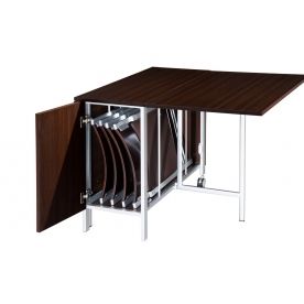 (НЕАКТИВЕН, больше не поставляется) Обеденная группа "стол 2208 венге и 4 стула 3332" (ES) 