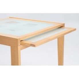 (НЕ АКТИВЕН, нет в прайсе) Обеденная группа "стол Benson 90 и 4 стула Betty беленый дуб" (ES)