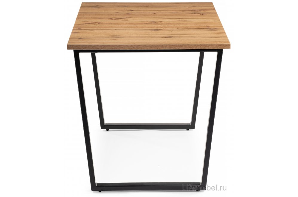 Обеденная группа Алсисар дуб вотан / черный матовый / зеленый