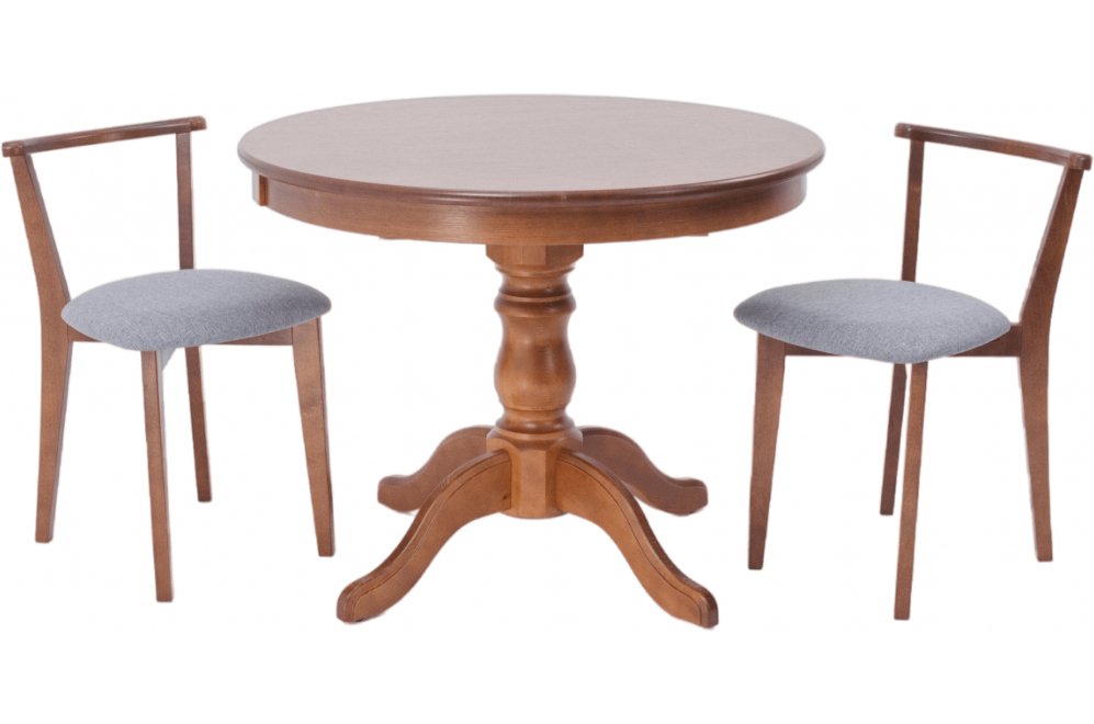 Обеденная группа Брамос К 100 / Франк орех / серый