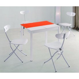 Обеденная группа "cтол 221-2 и 4 стула 3391"