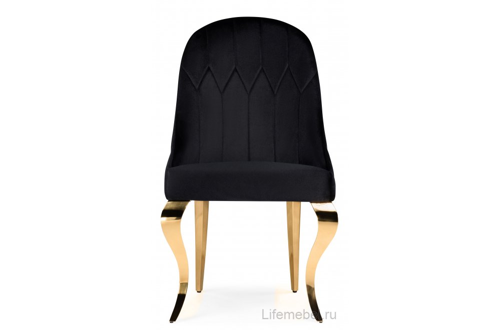 Обеденная группа Аган black / gold