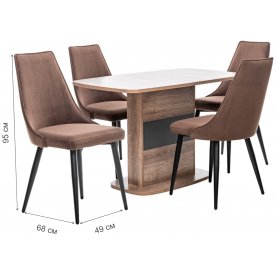 Обеденная группа Leset Мартин и Эби