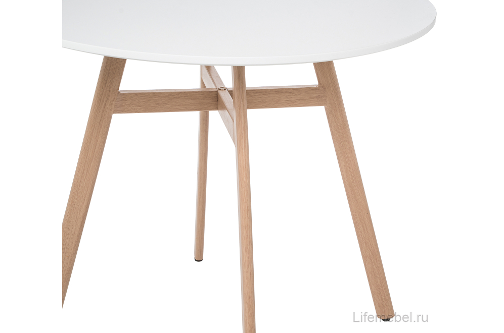 Обеденная группа Гуанора 90 white / wood