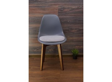 Обеденный стол Сканди М 90 / Сашш орех / серый ГЛ