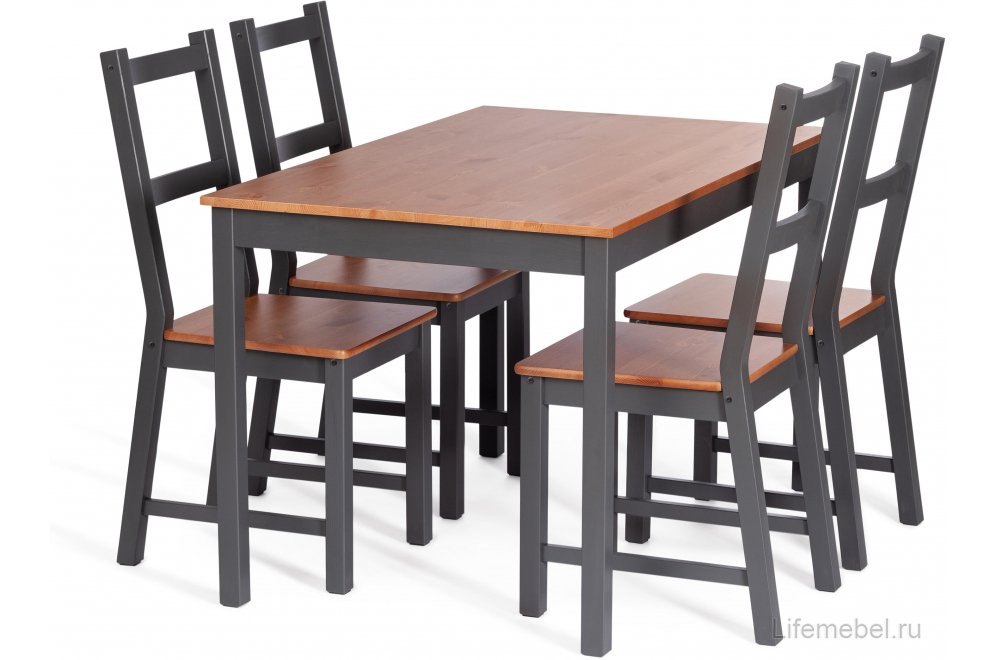Обеденная группа Sonata/Соната антик / графит