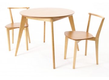 Обеденная группа Сканди Франк К 90 натуральное дерево / натуральное дерево