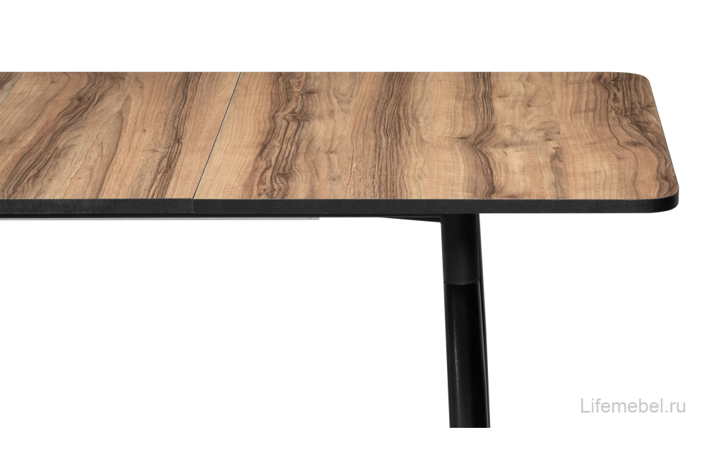 Обеденная группа Юнко светло-коричневый / ноче рубино / черный