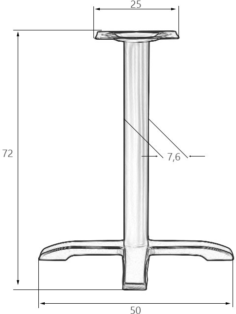 Подстолье обеденное Sally