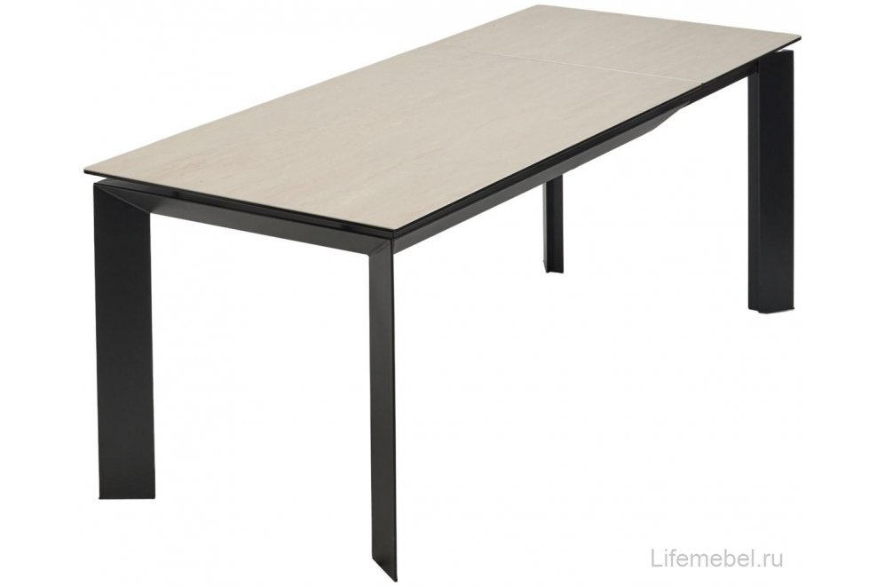 Керамический стол Cremona 180 tl-142 испанская керамика / черный