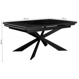 Керамический стол DikLine KM160