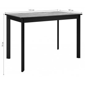 Керамический стол DikLine LK110