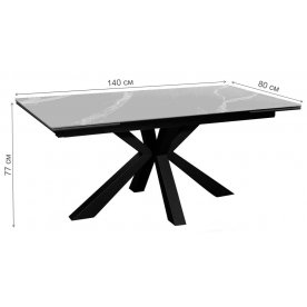 Керамический стол DikLine SFE140
