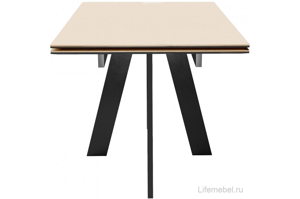 Керамический стол DKM120 раскладной krater perla