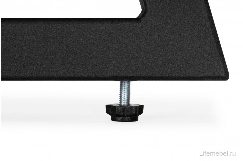 Керамический стол Памелла 140(200)х80 carmen light grey / черный