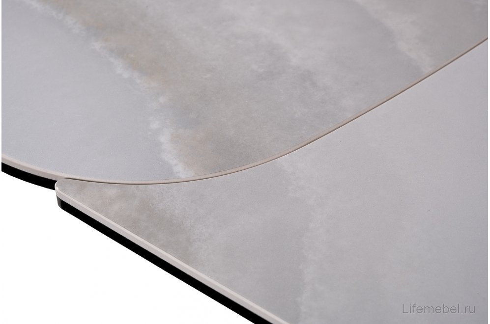 Керамический стол Сулфур серый