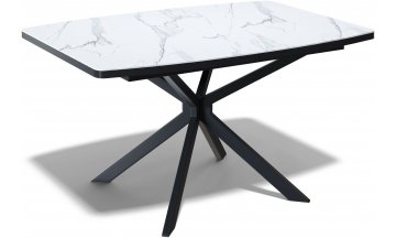 Керамический стол BR1200 черный / gloria white