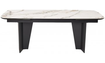 Керамический стол Mikkel 200 TL-188 испанская керамика / черный