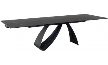 Керамический стол Diuna черный матовый