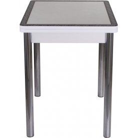 Стол Чинзано М-2 белый / 34 D-0 / ножка 02