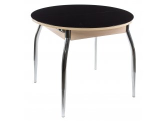 Стол Гала-3 дуб беленый / черный