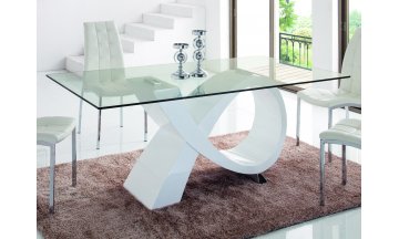 Стеклянный стол HT0989