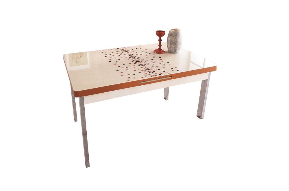 Стол обеденный M21 раскладной cream