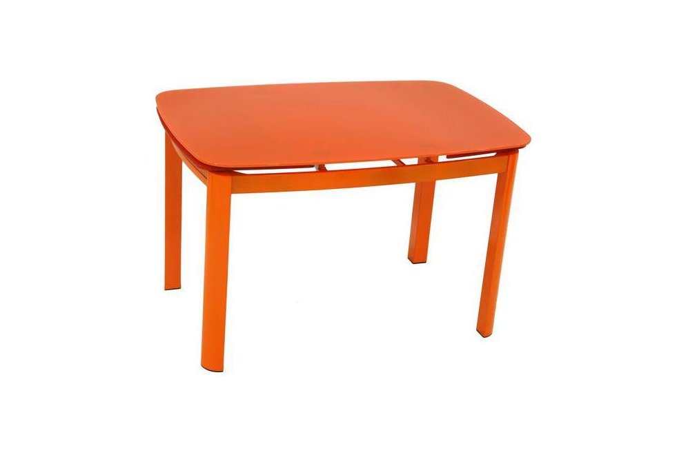 Стеклянный стол 6236C orange / orange