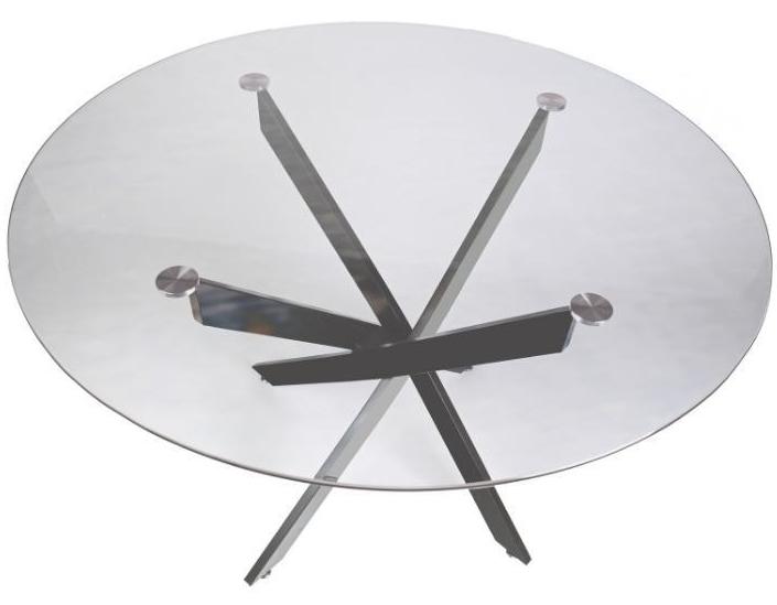 Стеклянный стол Mateo тонированный 120х80