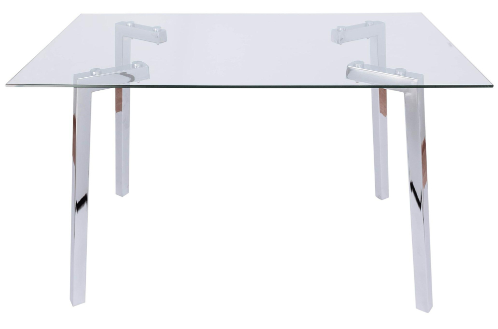 Стеклянный стол Boston прозрачный
