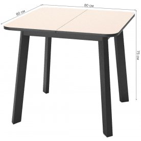 Стеклянный стол Dikline Unis 14