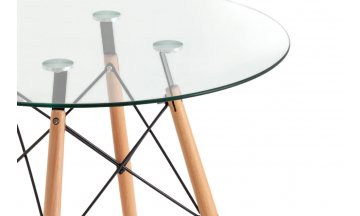 Стеклянный стол Hames