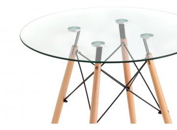 Стеклянный стол Hames