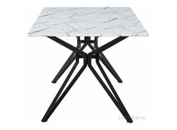 Обеденный стол Fenicia белый мрамор FV2666