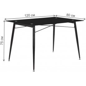 Стеклянный стол Флоренция