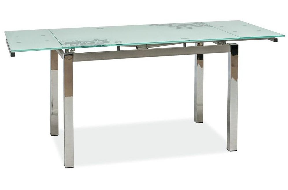 Стеклянный стол GD017 белый