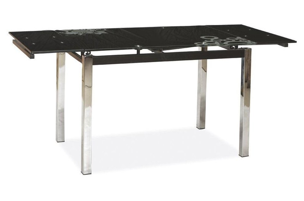 Стеклянный стол GD017 черный