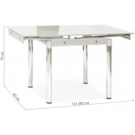 Стеклянный стол GD082