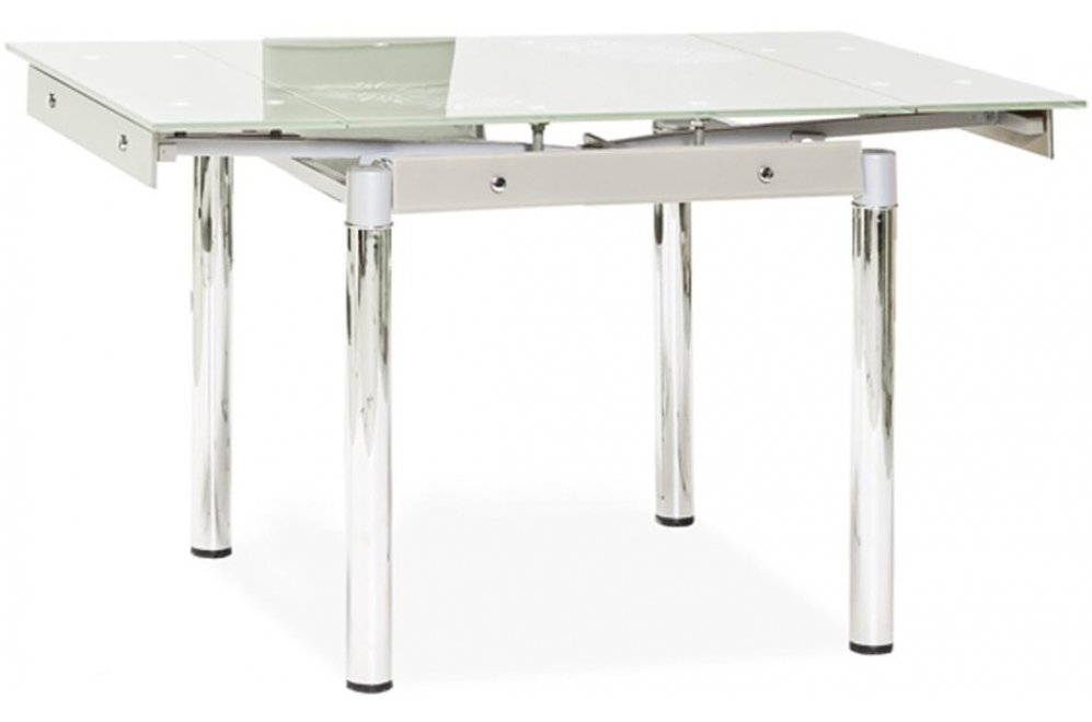 Стеклянный стол GD082 белый