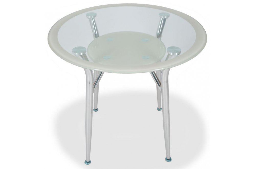 Стеклянный стол S603 80 beige