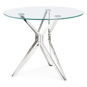 прозрачный / хром