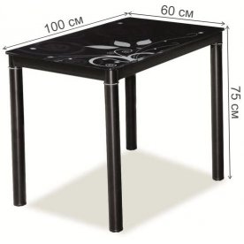 Стеклянный стол Damar