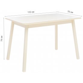 Стеклянный стол Leset Морон