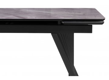 Стеклянный стол Вейв